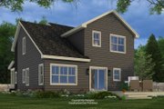 Craftsman Style House Plan - 3 Beds 2.5 Baths 1876 Sq/Ft Plan #51-1511 Exterior 