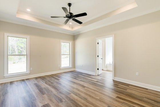 Interior - Master Bedroom for European House Plan #430-110 - 3 bed, 2 bath