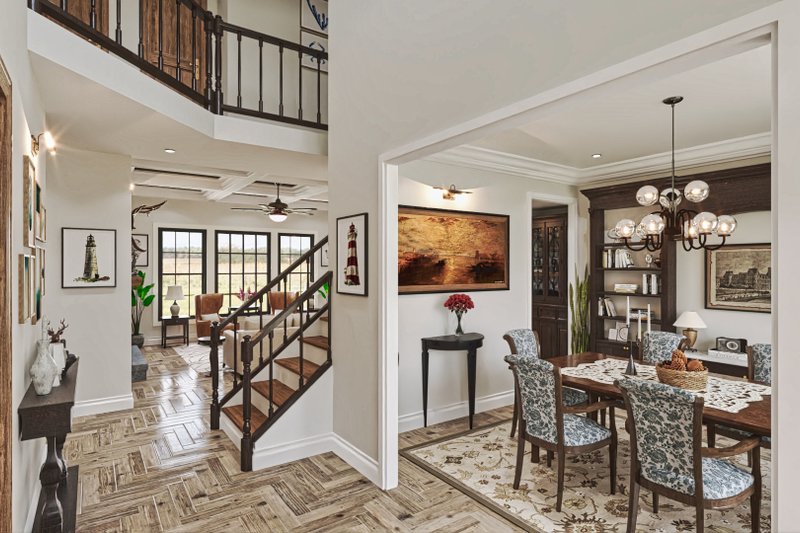 Dream House Plan - Interior - Other 3 for Traditional House Plan #54-450 - 5 bed, 4 bath