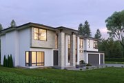 Contemporary Style House Plan - 4 Beds 4.5 Baths 4547 Sq/Ft Plan #1066-260 