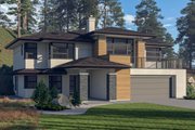 Prairie Style House Plan - 3 Beds 2 Baths 1883 Sq/Ft Plan #1100-14 