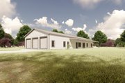 Barndominium Style House Plan - 4 Beds 3.5 Baths 2548 Sq/Ft Plan #1107-47 Exterior 