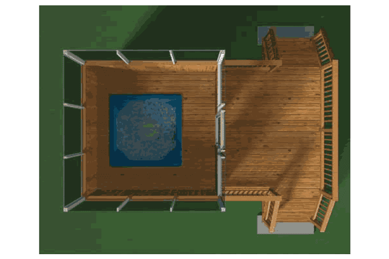 Dream House Plan - Floor Plan - Main Floor for Cottage House Plan #25-4216, 0 bath