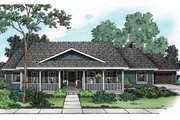 Farmhouse Style House Plan - 4 Beds 2 Baths 2083 Sq/Ft Plan #124-369 