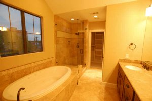 Interior - Master Bathroom for Mediterranean House Plan #449-19 - 3 bed, 3.5 bath