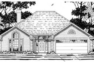 Traditional Exterior - Front Elevation Plan #42-195