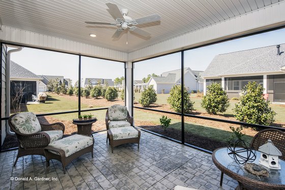 Exterior - Covered Porch for Craftsman House Plan #929-437 - 3 bed, 2 bath