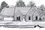 Traditional Style House Plan - 3 Beds 2 Baths 1662 Sq/Ft Plan #424-93 