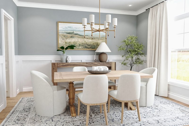 Architectural House Design - Interior - Dining Room for Farmhouse House Plan #119-459 - 4 bed, 4.5 bath
