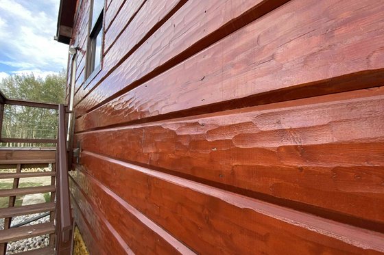 Exterior - Rear Elevation 1 for Country House Plan #932-15 - 2 bed, 2 bath