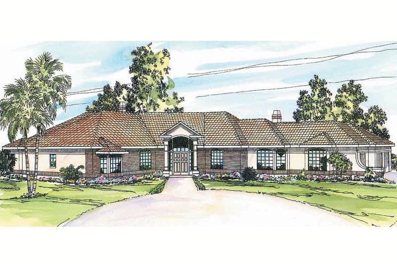 Home Plan - Ranch Exterior - Front Elevation Plan #124-238