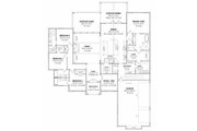 European Style House Plan - 4 Beds 4.5 Baths 3145 Sq/Ft Plan #1096-52 