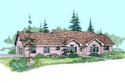 Traditional Style House Plan - 4 Beds 3 Baths 2001 Sq/Ft Plan #60-411 
