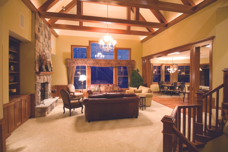 Home Plan - Photo 2 for European House Plan #56-591 - 5 bed, 5.5 bath