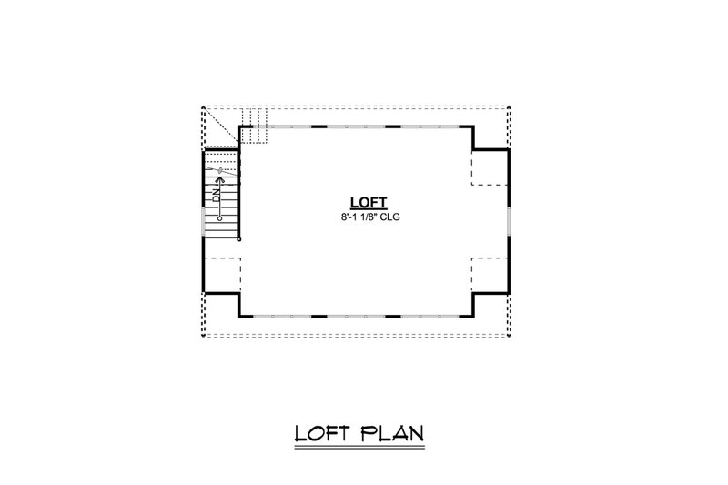 House Plan Design - Floor Plan - Upper Floor for Country House Plan #1064-58, 0 bath