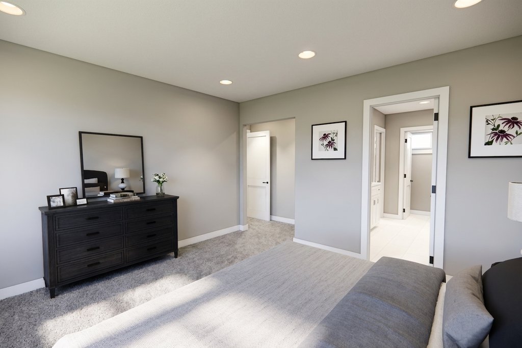 Interior - Master Bedroom 1 for Farmhouse House Plan #51-1526 - 4 bed, 2.5 bath