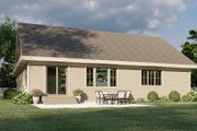 Ranch Style House Plan - 3 Beds 2 Baths 1664 Sq/Ft Plan #51-1210 