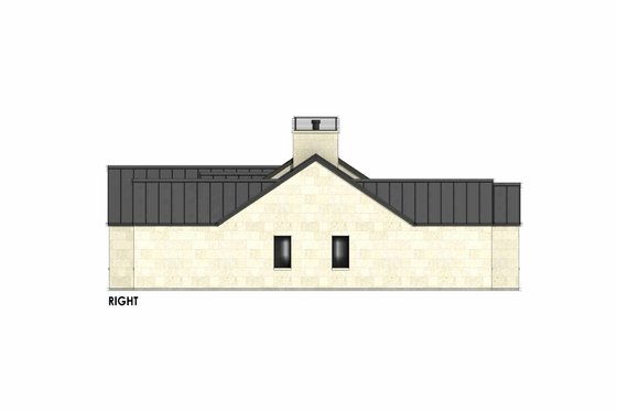 Exterior - Other Elevation 1 for Modern House Plan #1096-53 - 4 bed, 4.5 bath