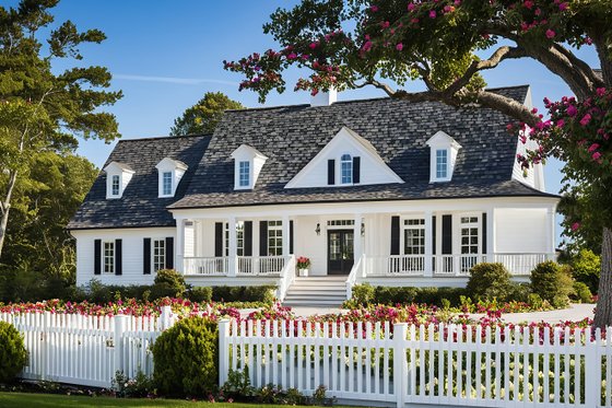 Four-Bedroom Cape Cod Plan