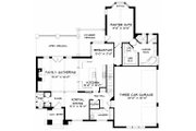 Craftsman Style House Plan - 4 Beds 3 Baths 3467 Sq/Ft Plan #413-106 