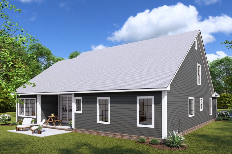 Home Plan - Exterior - Other Elevation 1 for Farmhouse House Plan #513-2241 - 4 bed, 2.5 bath