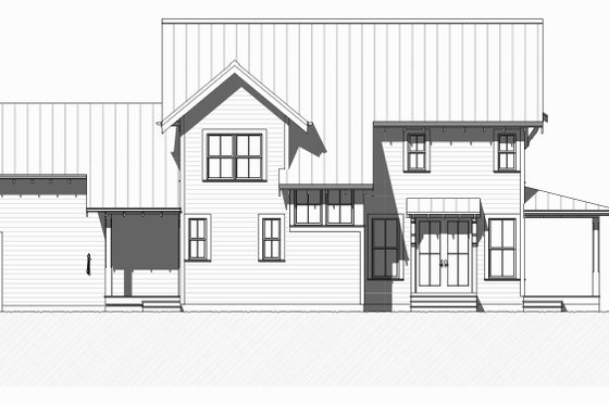 Exterior - Other Elevation 1 for Beach House Plan #901-131 - 3 bed, 2.5 bath