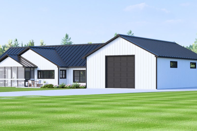 Home Plan - Exterior - Other Elevation for Ranch House Plan #1064-358 - 2 bed, 2.5 bath