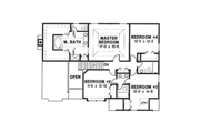European Style House Plan - 4 Beds 3.5 Baths 2539 Sq/Ft Plan #67-118 