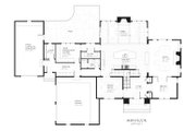 European Style House Plan - 4 Beds 3.5 Baths 3890 Sq/Ft Plan #901-84 