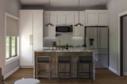 Craftsman Style House Plan - 2 Beds 1 Baths 658 Sq/Ft Plan #455-422 