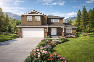 Architectural House Design - Traditional Exterior - Front Elevation Plan #1060-448