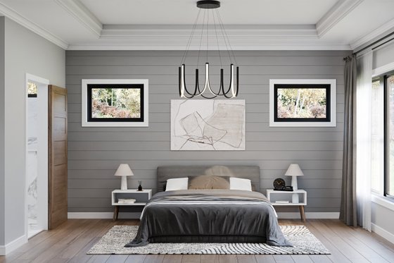 Interior - Master Bedroom for Farmhouse House Plan #1089-64 - 4 bed, 4 bath