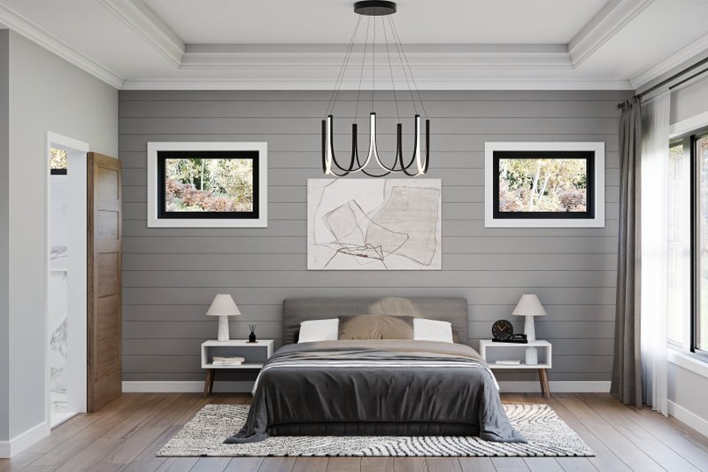 Home Plan - Interior - Master Bedroom for Farmhouse House Plan #1089-64 - 4 bed, 4 bath