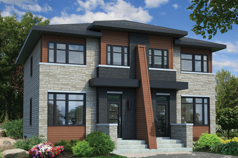 Dream House Plan - Exterior - Front Elevation Plan #25-4517