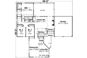 Modern Style House Plan - 3 Beds 2 Baths 1858 Sq/Ft Plan #312-434 
