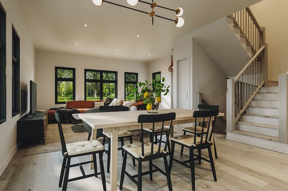 Interior - Dining Room for Farmhouse House Plan #23-2793 - 3 bed, 2.5 bath