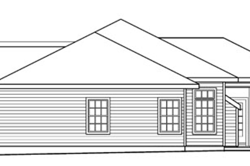 Home Plan - Exterior - Other Elevation 1 for Craftsman House Plan #124-754 - 3 bed, 3.5 bath