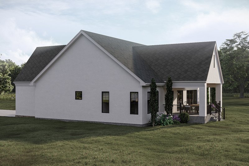 Cottage Style House Plan - 3 Beds 3 Baths 2099 Sq/Ft Plan #455-740 ...