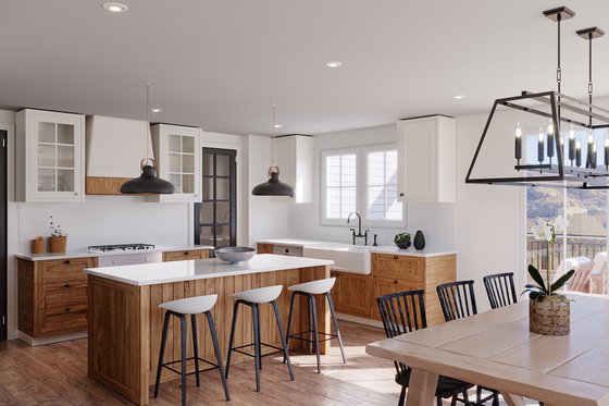 Interior - Kitchen 2 for Farmhouse House Plan #23-2771 - 3 bed, 2.5 bath