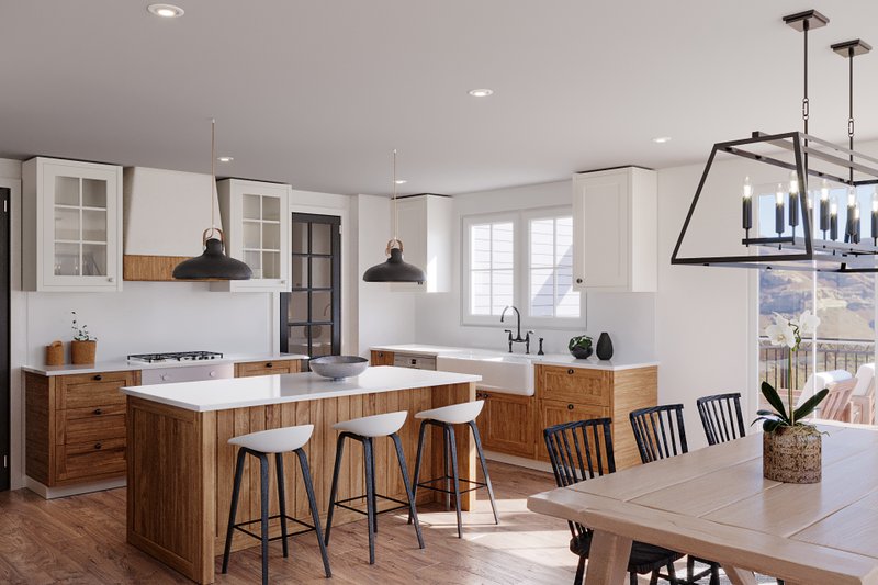 Dream House Plan - Interior - Kitchen 2 for Farmhouse House Plan #23-2771 - 3 bed, 2.5 bath
