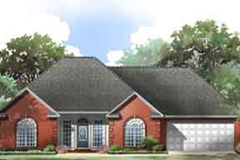 House Design - Traditional Exterior - Front Elevation Plan #21-164