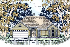 Traditional Exterior - Front Elevation Plan #42-382
