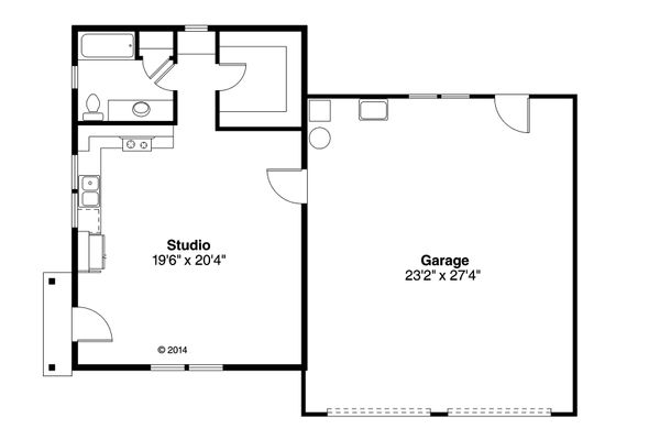 Traditional Floor Plan - Main Floor Plan #124-942