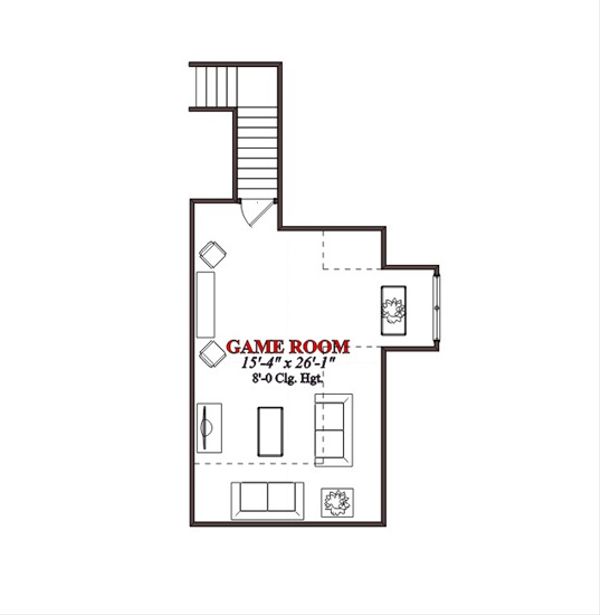 Traditional Floor Plan - Other Floor Plan #63-311
