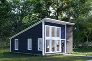 Modern Style House Plan - 2 Beds 1 Baths 627 Sq/Ft Plan #513-2284 