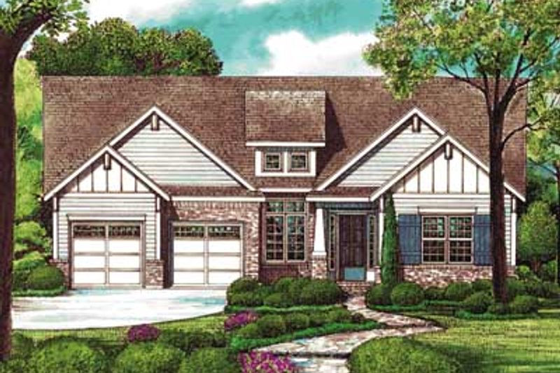 House Plan Design - Traditional Exterior - Front Elevation Plan #20-1416
