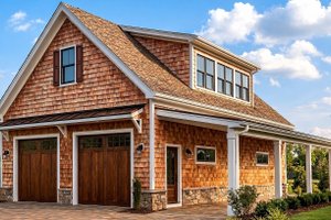 Country Exterior - Front Elevation Plan #932-1404