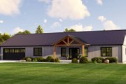 Country Style House Plan - 3 Beds 2 Baths 2220 Sq/Ft Plan #1064-225 