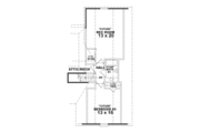 Traditional Style House Plan - 3 Beds 2 Baths 1609 Sq/Ft Plan #81-252 