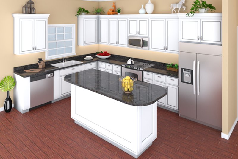 Home Plan - Interior - Kitchen for European House Plan #21-339 - 3 bed, 2 bath